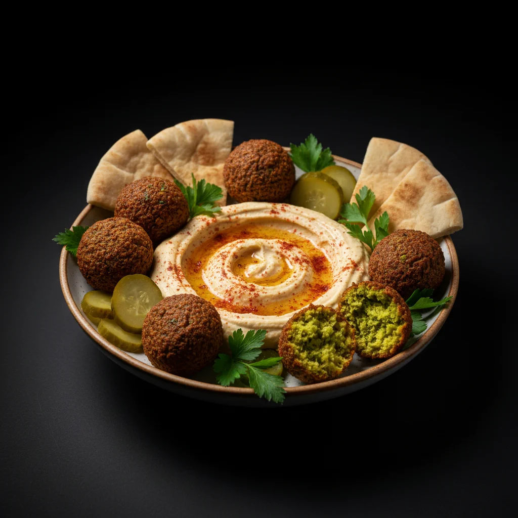 RUKN Falafel mit Hummus